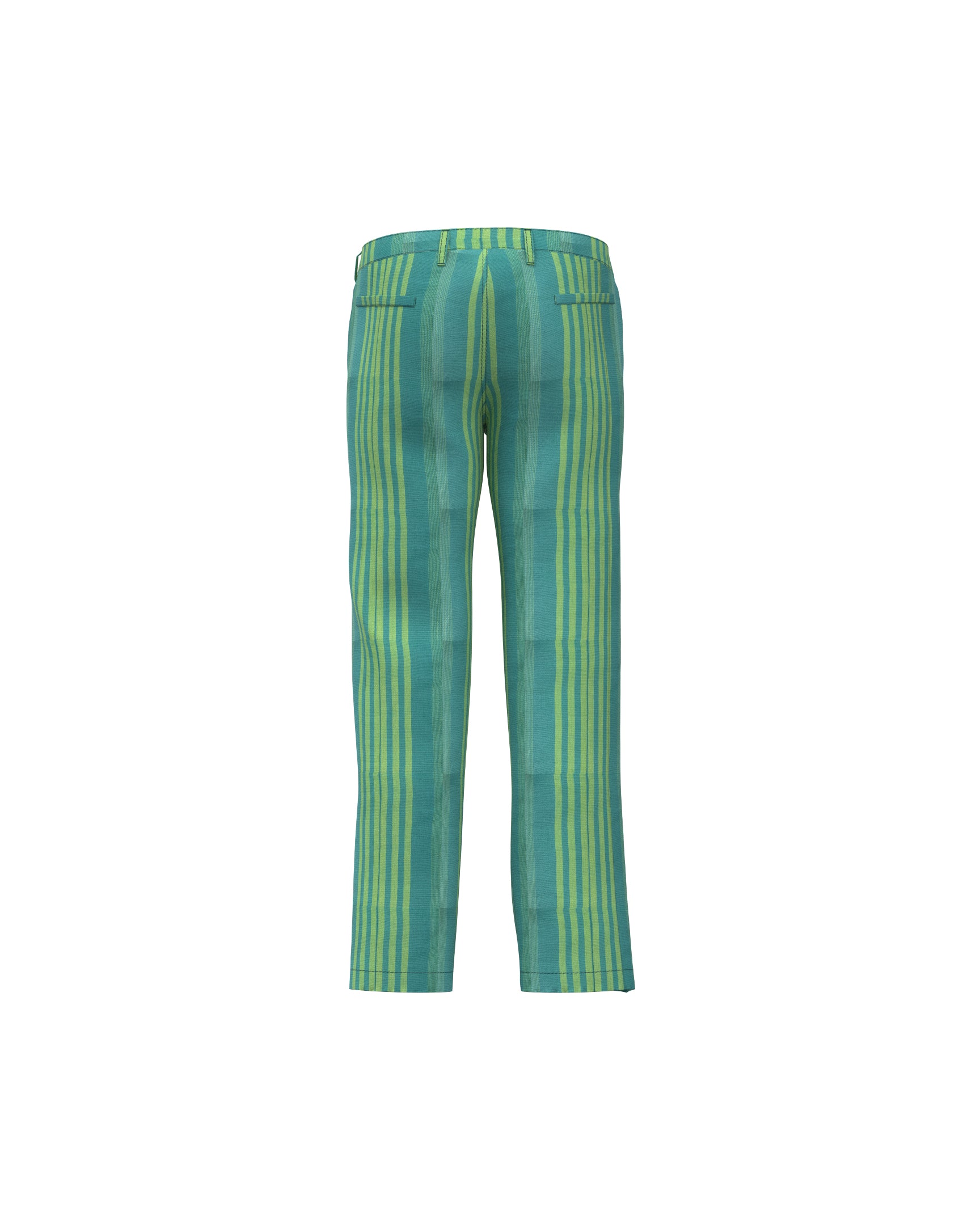 Teal-green cargo pants 1.0