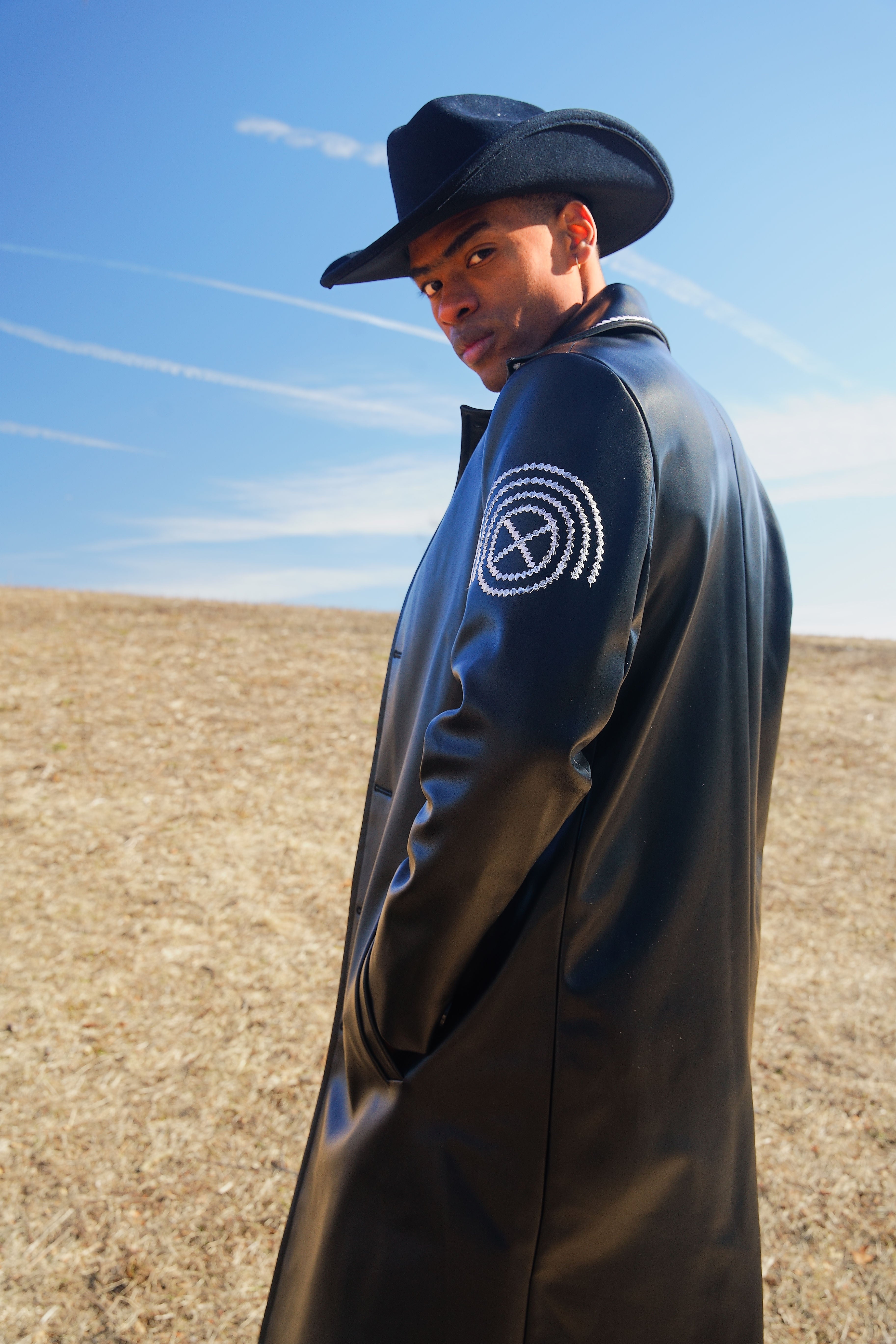 Unisex Leather Coat