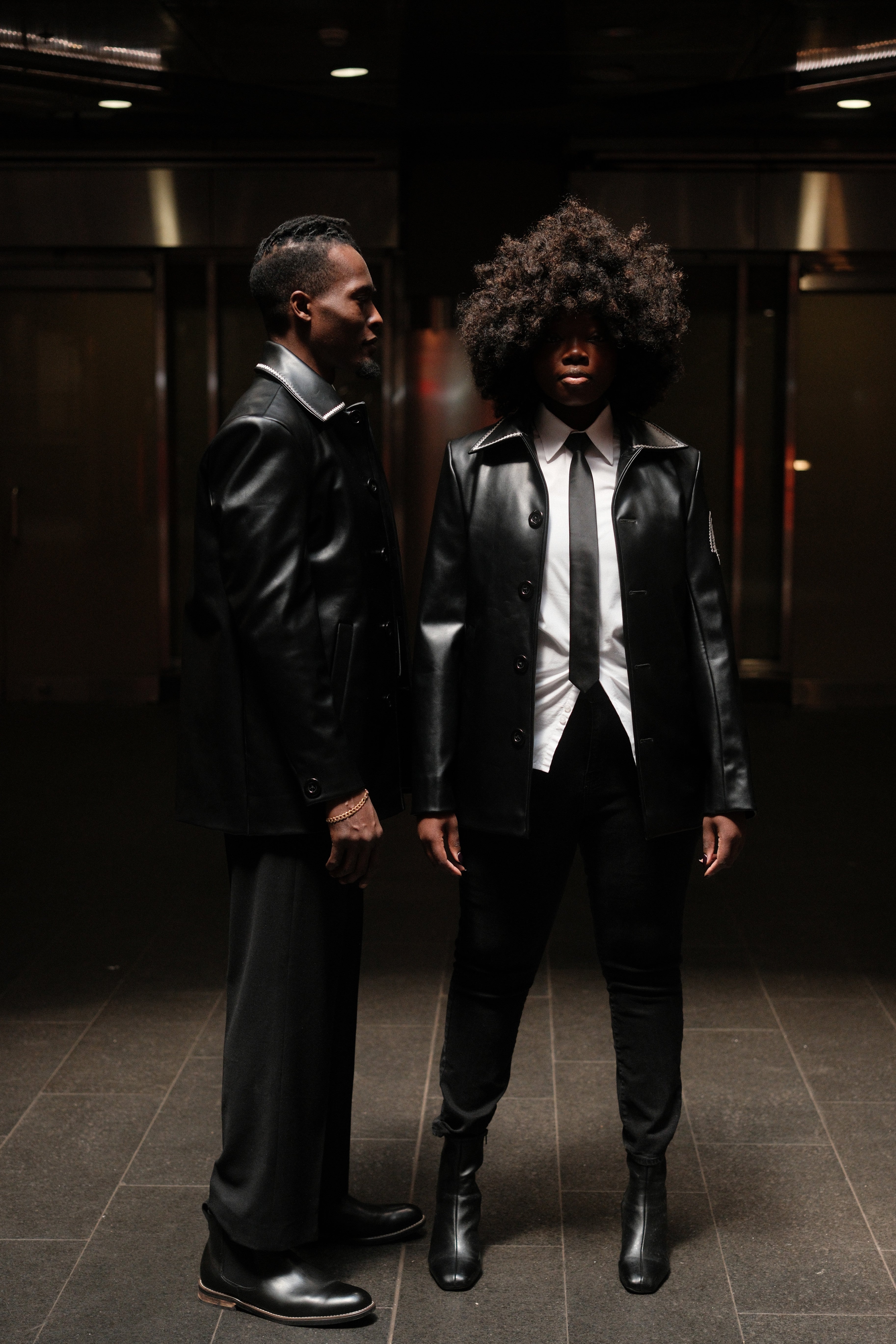 Unisex Leather Jacket